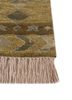 freedom manchaha green wool and bamboo silk hand knotted Rug - Corner freedom manchaha green wool and bamboo silk hand knotted Rug - Corner