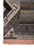 manchaha grey and black wool and bamboo silk hand knotted Rug - Corner manchaha grey and black wool and bamboo silk hand knotted Rug - Corner