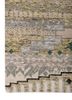 manchaha ivory wool hand knotted Rug - Corner manchaha ivory wool hand knotted Rug - Corner