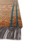 manchaha red and orange wool and bamboo silk hand knotted Rug - Corner manchaha red and orange wool and bamboo silk hand knotted Rug - Corner