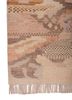manchaha red and orange wool hand knotted Rug - Corner