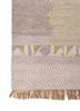 manchaha green wool hand knotted Rug - Corner