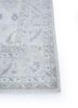 erbe grey and black wool hand knotted Rug - Corner