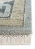 thyme blue afghan wool hand knotted Rug - Corner thyme blue afghan wool hand knotted Rug - Corner