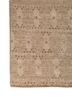 erbe beige and brown afghan wool hand knotted Rug - Corner