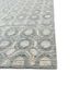 erbe blue afghan wool hand knotted Rug - Corner erbe blue afghan wool hand knotted Rug - Corner