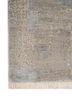 entropy ivory wool and bamboo silk hand knotted Rug - Corner entropy ivory wool and bamboo silk hand knotted Rug - Corner