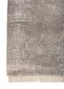 entropy grey and black wool and bamboo silk hand knotted Rug - Corner entropy grey and black wool and bamboo silk hand knotted Rug - Corner