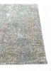 uvenuti grey and black wool and bamboo silk hand knotted Rug - Corner uvenuti grey and black wool and bamboo silk hand knotted Rug - Corner