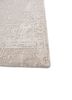 uvenuti grey and black wool and bamboo silk hand knotted Rug - Corner