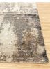 uvenuti beige and brown wool and bamboo silk hand knotted Rug - Corner