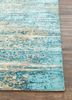 uvenuti ivory wool and bamboo silk hand knotted Rug - Corner