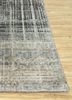 uvenuti grey and black wool and bamboo silk hand knotted Rug - Corner uvenuti grey and black wool and bamboo silk hand knotted Rug - Corner