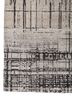 uvenuti grey and black wool and bamboo silk hand knotted Rug - Corner uvenuti grey and black wool and bamboo silk hand knotted Rug - Corner