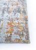 uvenuti grey and black wool and bamboo silk hand knotted Rug - Corner uvenuti grey and black wool and bamboo silk hand knotted Rug - Corner