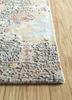 uvenuti blue wool and bamboo silk hand knotted Rug - Corner