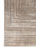 uvenuti beige and brown wool and bamboo silk hand knotted Rug - Corner uvenuti beige and brown wool and bamboo silk hand knotted Rug - Corner