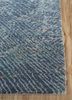 uvenuti grey and black wool and bamboo silk hand knotted Rug - Corner uvenuti grey and black wool and bamboo silk hand knotted Rug - Corner