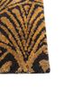 azalea grey and black wool and bamboo silk hand knotted Rug - Corner azalea grey and black wool and bamboo silk hand knotted Rug - Corner