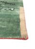 anghs blue wool and bamboo silk hand knotted Rug - Corner anghs blue wool and bamboo silk hand knotted Rug - Corner