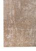 uvenuti beige and brown wool and bamboo silk hand knotted Rug - Corner