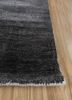 uvenuti ivory wool and bamboo silk hand knotted Rug - Corner uvenuti ivory wool and bamboo silk hand knotted Rug - Corner