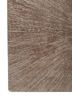 uvenuti grey and black wool and bamboo silk hand knotted Rug - Corner