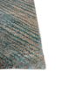 uvenuti beige and brown wool and bamboo silk hand knotted Rug - Corner