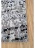 uvenuti blue wool and bamboo silk hand knotted Rug - Corner uvenuti blue wool and bamboo silk hand knotted Rug - Corner