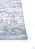 far east blue wool and bamboo silk hand knotted Rug - Corner far east blue wool and bamboo silk hand knotted Rug - Corner