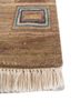 manchaha beige and brown wool and silk hand knotted Rug - Corner manchaha beige and brown wool and silk hand knotted Rug - Corner