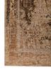 aprezo beige and brown wool hand knotted Rug - Corner