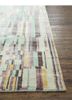 uvenuti blue wool and bamboo silk hand knotted Rug - Corner