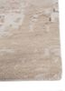 tattvam ivory wool and bamboo silk hand knotted Rug - Corner