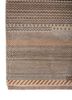 manchaha ivory wool and silk hand knotted Rug - Corner