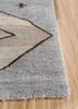 freedom manchaha ivory wool and silk hand knotted Rug - Corner