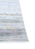 manchaha blue wool and silk hand knotted Rug - Corner manchaha blue wool and silk hand knotted Rug - Corner