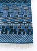 manchaha blue wool and bamboo silk hand knotted Rug - Corner manchaha blue wool and bamboo silk hand knotted Rug - Corner