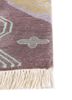manchaha red and orange silk hand knotted Rug - Corner manchaha red and orange silk hand knotted Rug - Corner