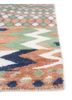 manchaha ivory silk hand knotted Rug - Corner manchaha ivory silk hand knotted Rug - Corner