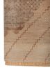 manchaha gold wool and silk hand knotted Rug - Corner manchaha gold wool and silk hand knotted Rug - Corner