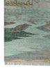 kavi x manchaha green wool hand knotted Rug - Corner kavi x manchaha green wool hand knotted Rug - Corner