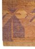 kavi x manchaha gold wool hand knotted Rug - Corner