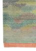 kavi x manchaha blue wool hand knotted Rug - Corner kavi x manchaha blue wool hand knotted Rug - Corner