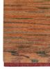 kavi x manchaha red and orange wool hand knotted Rug - Corner kavi x manchaha red and orange wool hand knotted Rug - Corner