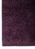 lacuna pink and purple wool and silk hand knotted Rug - Corner