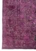 lacuna pink and purple wool and silk hand knotted Rug - Corner lacuna pink and purple wool and silk hand knotted Rug - Corner