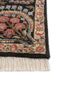 aurora grey and black wool and silk hand knotted Rug - Corner aurora grey and black wool and silk hand knotted Rug - Corner
