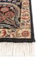 aurora grey and black wool and silk hand knotted Rug - Corner aurora grey and black wool and silk hand knotted Rug - Corner