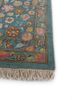 aurora blue wool and silk hand knotted Rug - Corner aurora blue wool and silk hand knotted Rug - Corner